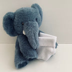 New Baby Boy Gift | ELI | Cute Elephant and Bobble Hat Giftset