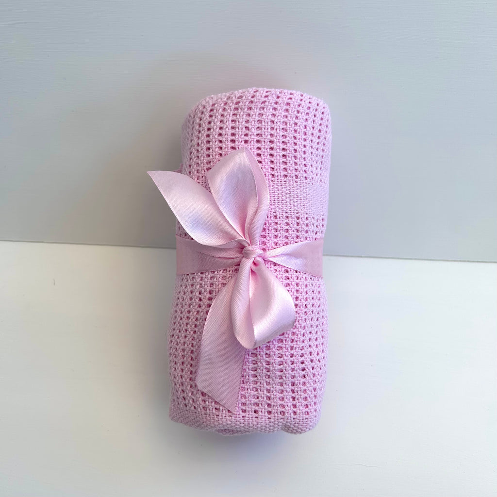 New Baby Girl Gift | NELLY | Elephant Comforter and Essentials Giftset