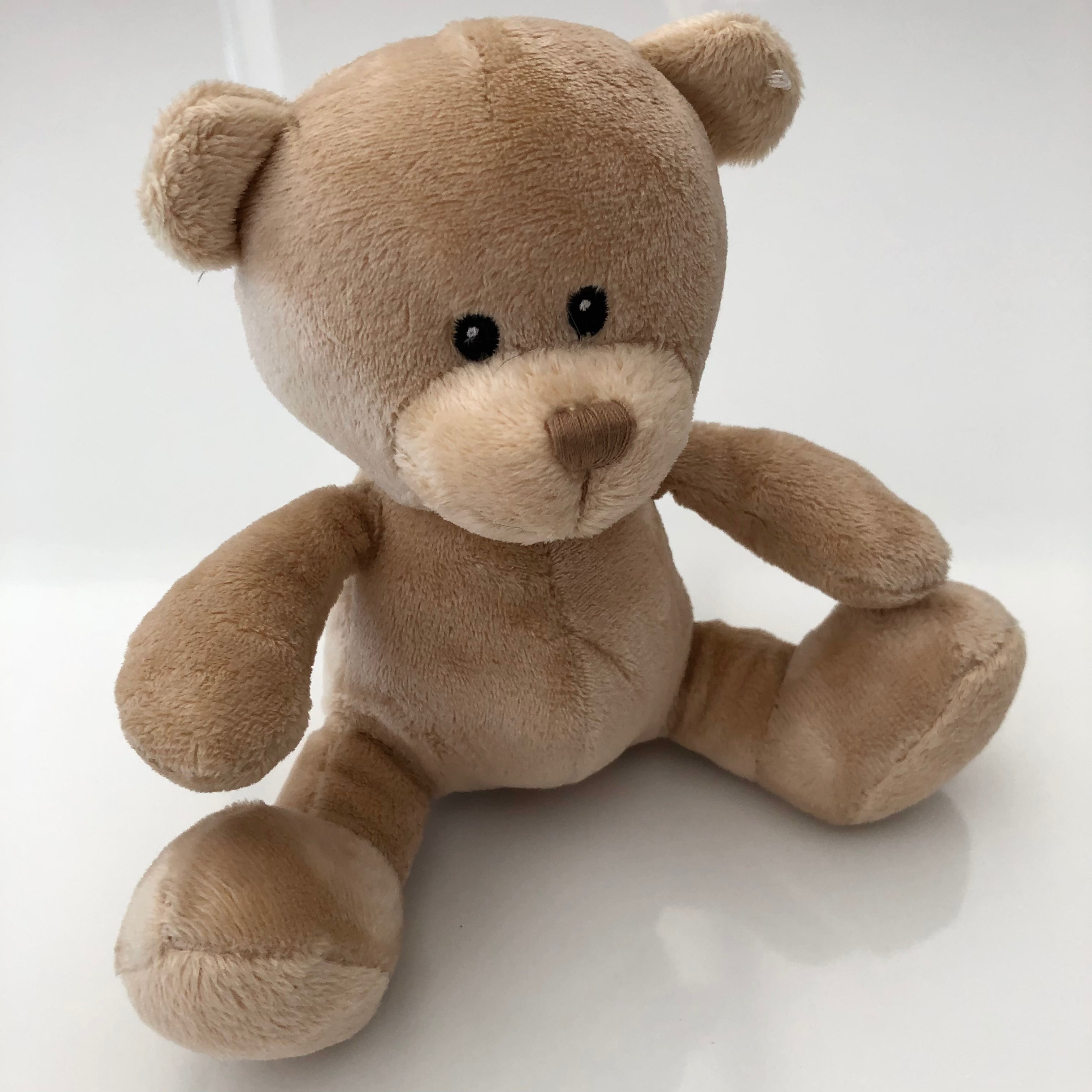 Unisex Baby Gift | BILLIE | Brown Fleece Bear and Bobble Hat Giftset