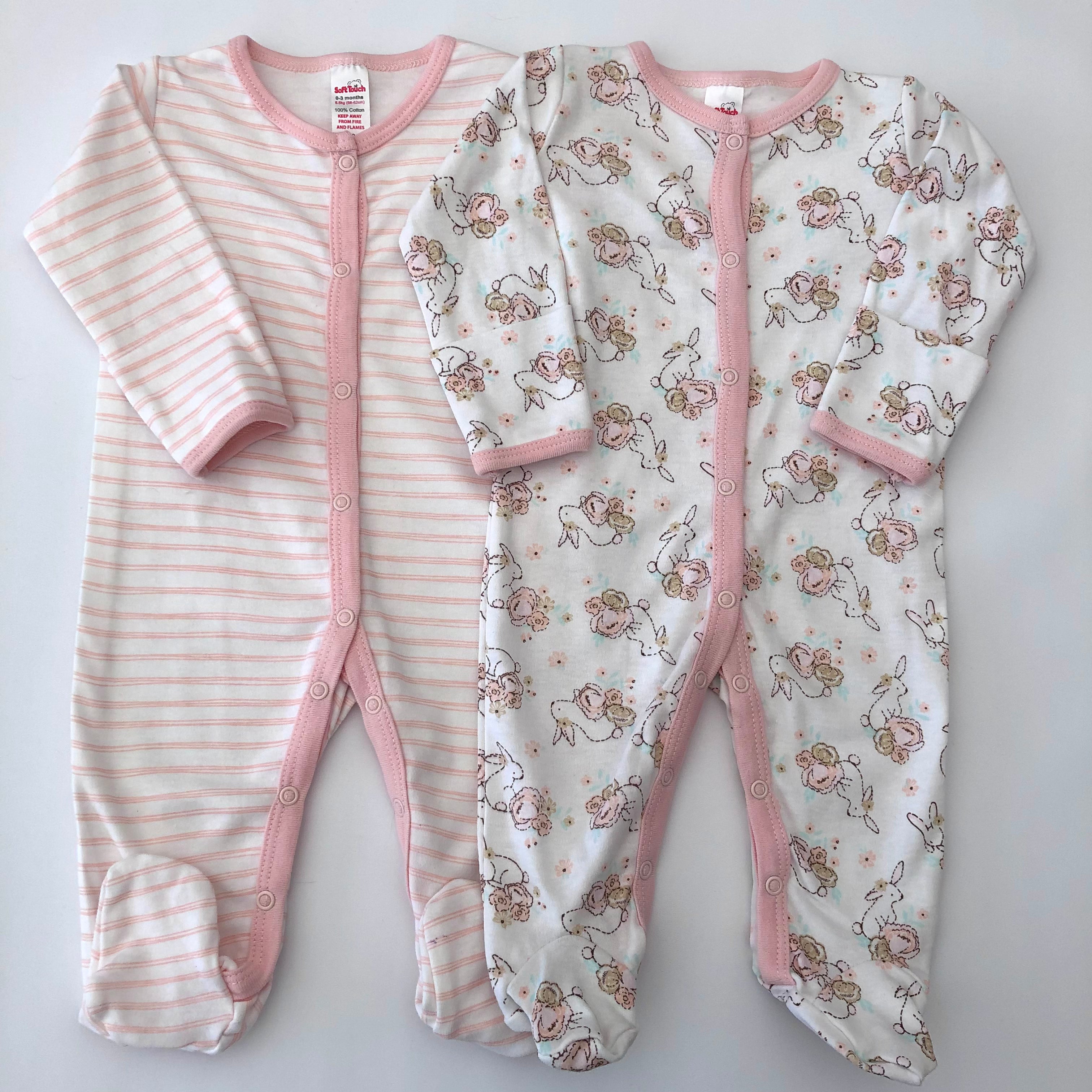 New Baby Girl Gift | SADIE | Bunny Rabbit Toy and Cosy Essentials Giftset