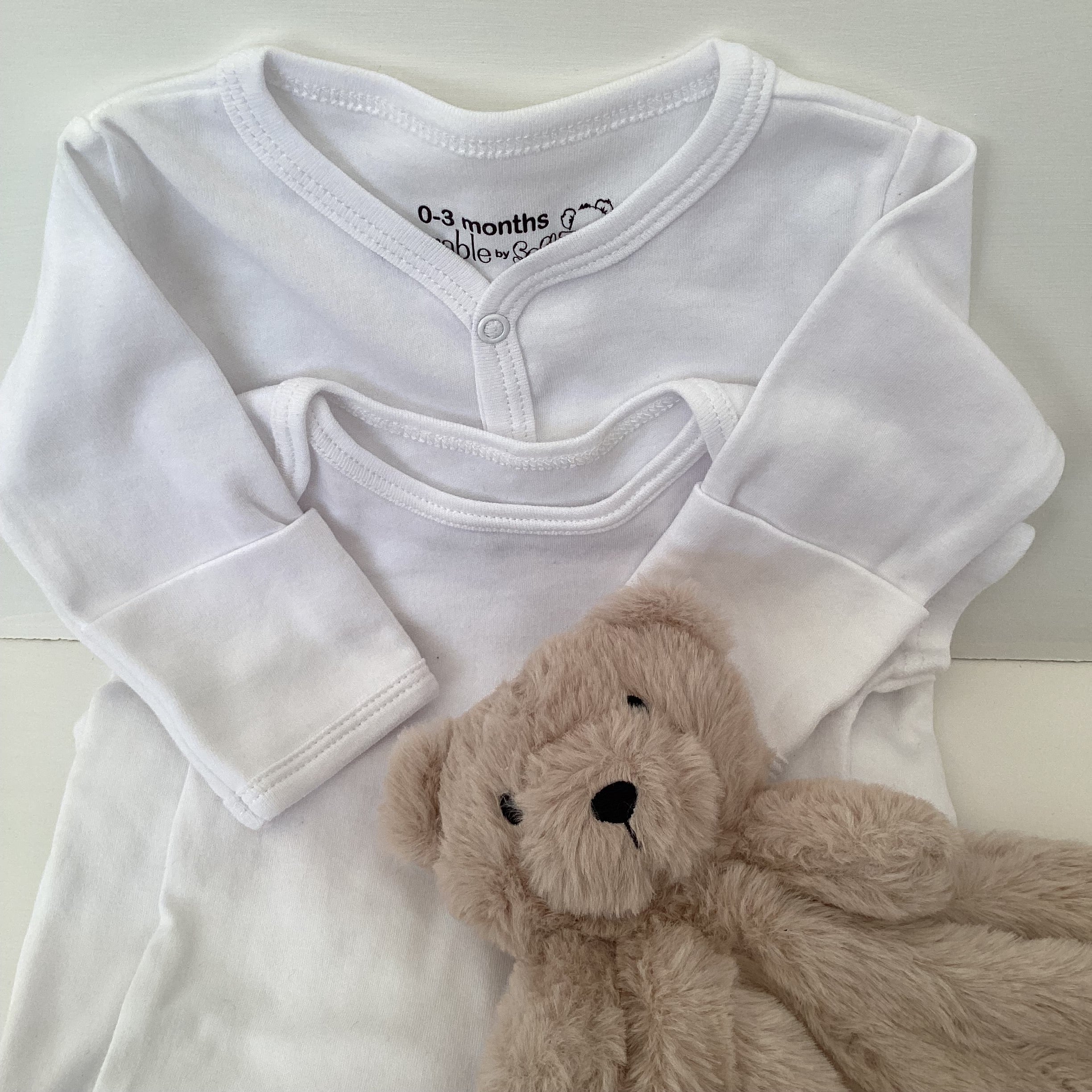New Baby Boy Gift | MILO | Mint Cellular Blanket and Muslin Wrap Giftset