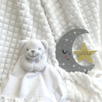 Unisex Baby Gift | PIPER | Perfect Bobble Hat and Blanket Giftset