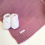 New Baby Girl Gift | AMELIA | Dusky pink bath and bed time gift box