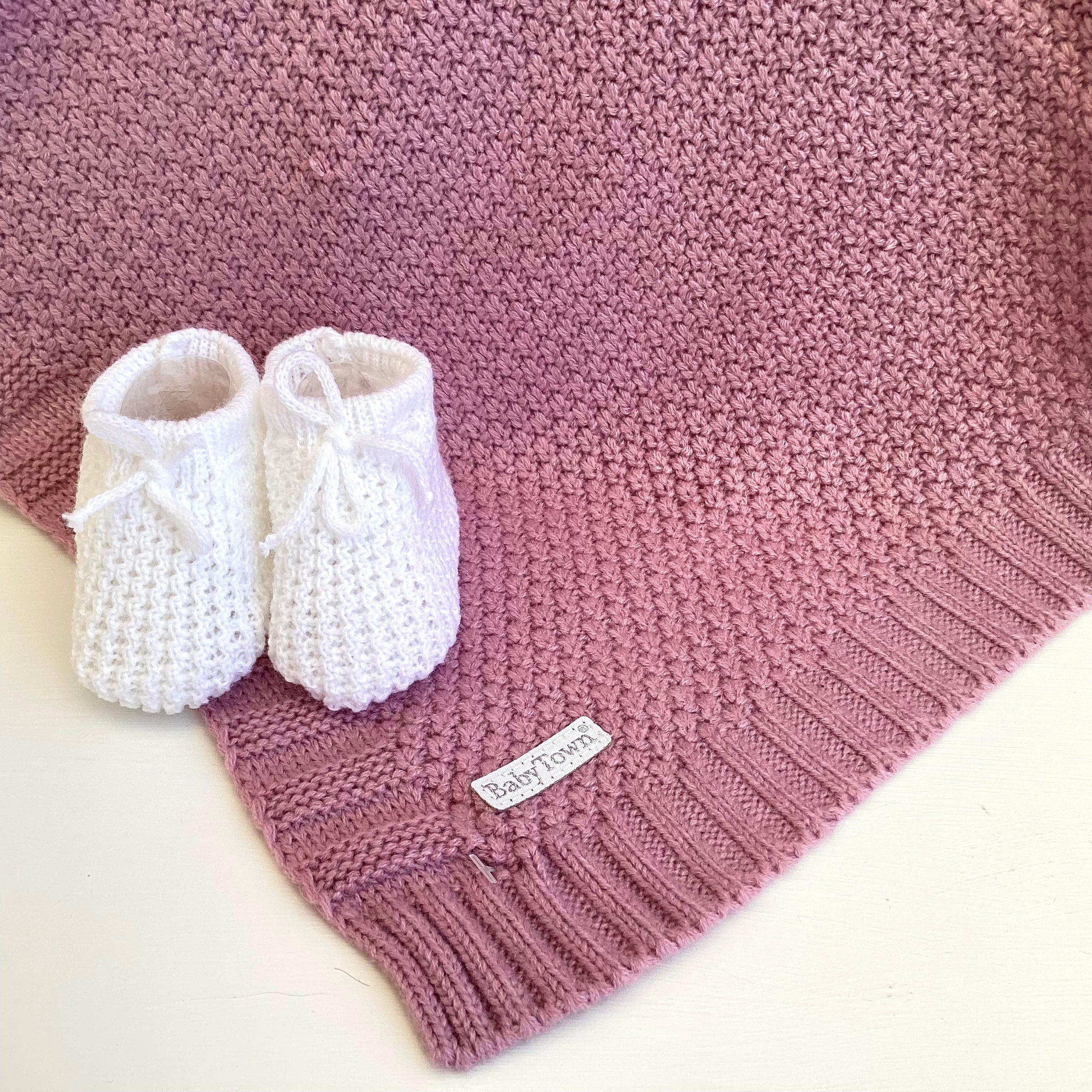 New Baby Girl Gift | AMELIA | Dusky pink bath and bed time gift box