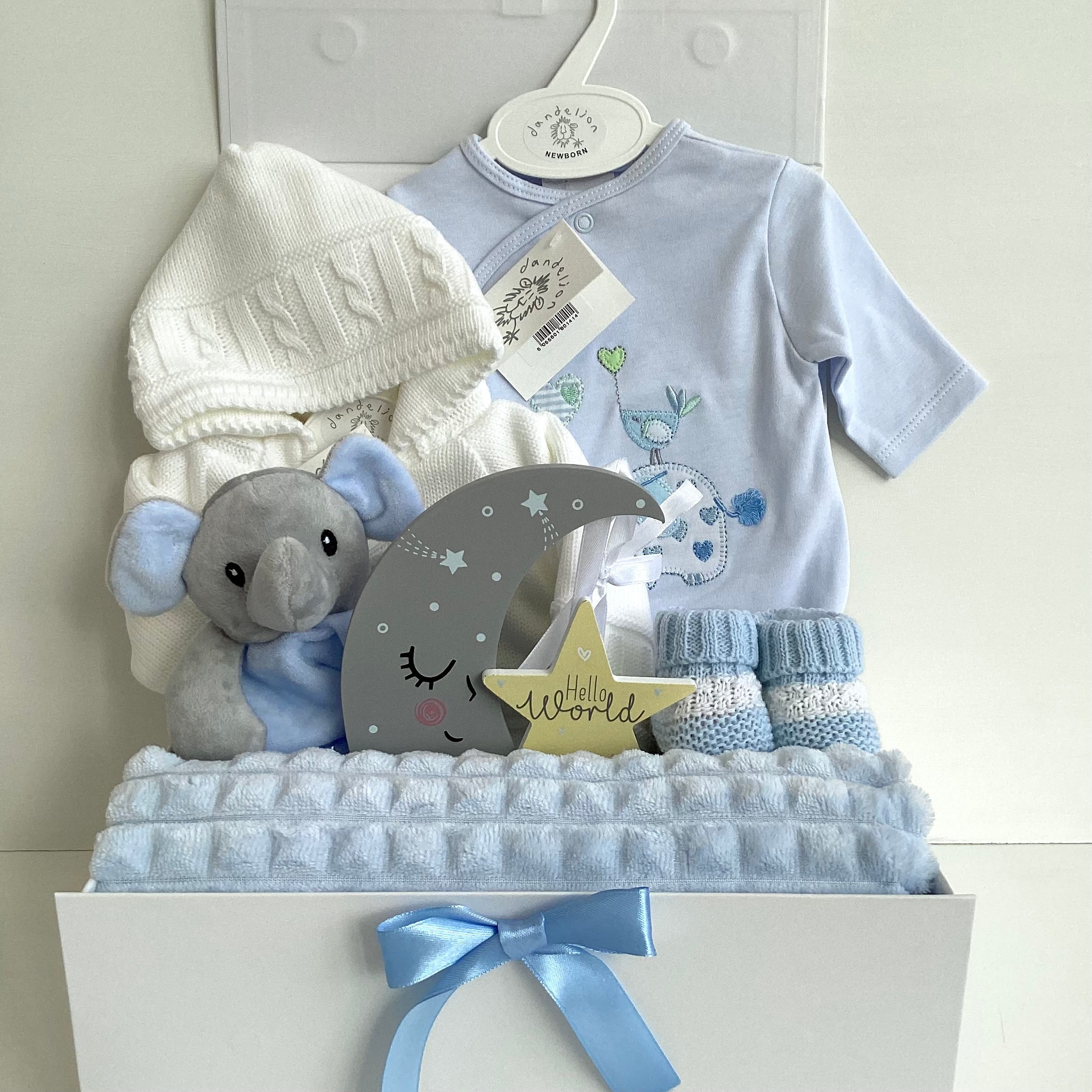 New Baby Boy Gift | MASON | Dandelion Designer Baby Clothing Giftset