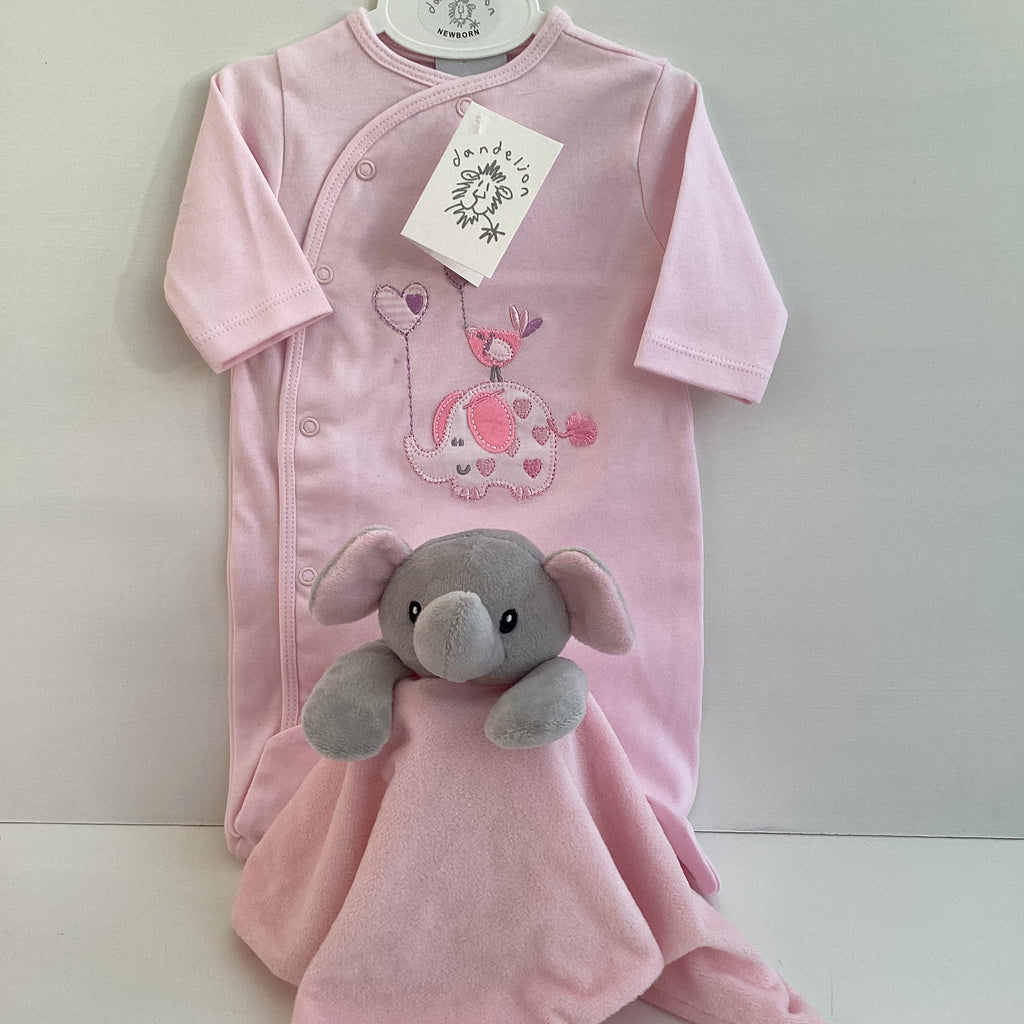 New Baby Girl Gift | JASMINE | Dandelion Designer Baby Clothing Giftset