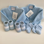 Newborn Twins Matching Outfits | Jack & Jacob Luxury Dandelion Baby Clothing Giftset