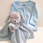 New Baby Boy Gift | RUFUS | Rabbit Comforter and Bed Time Giftset