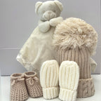 Unisex Baby Gift | OAKLEY | Cream Bear Comforter Giftset
