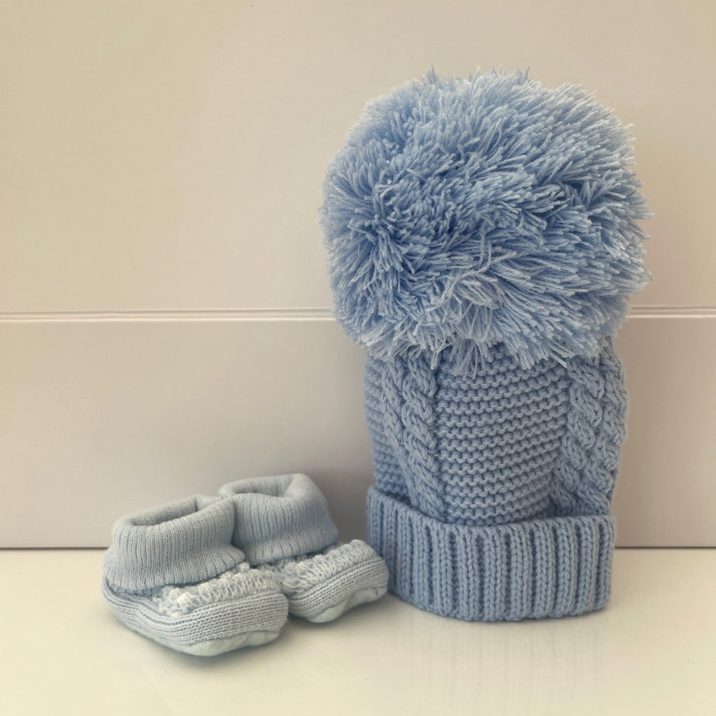New Baby Boy Gift | ELLIOT | Blue Elephant Comforter Giftset
