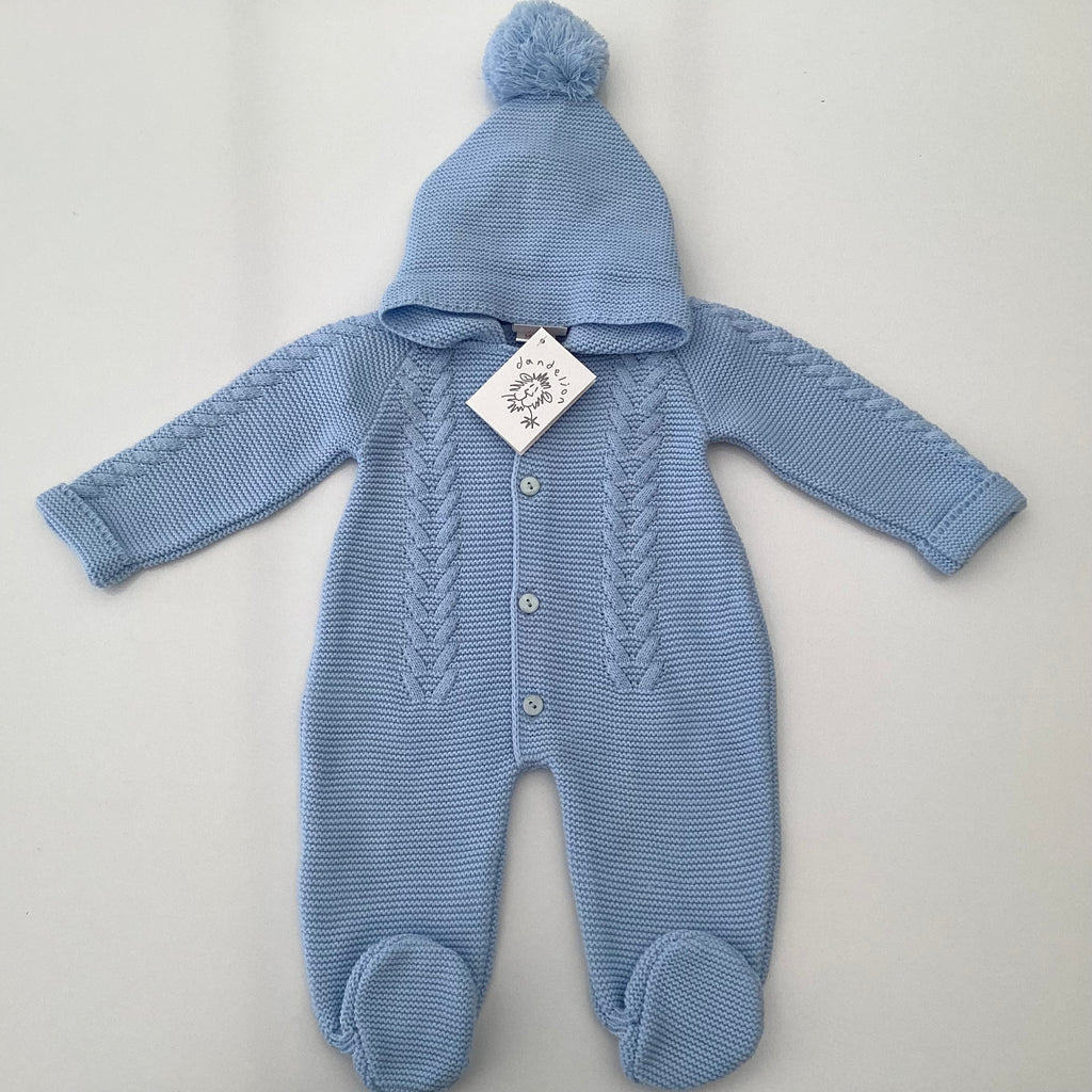 New Baby Boy Gift | GEORGE | Dandelion Luxury Pram Suit and Cosy Giftset