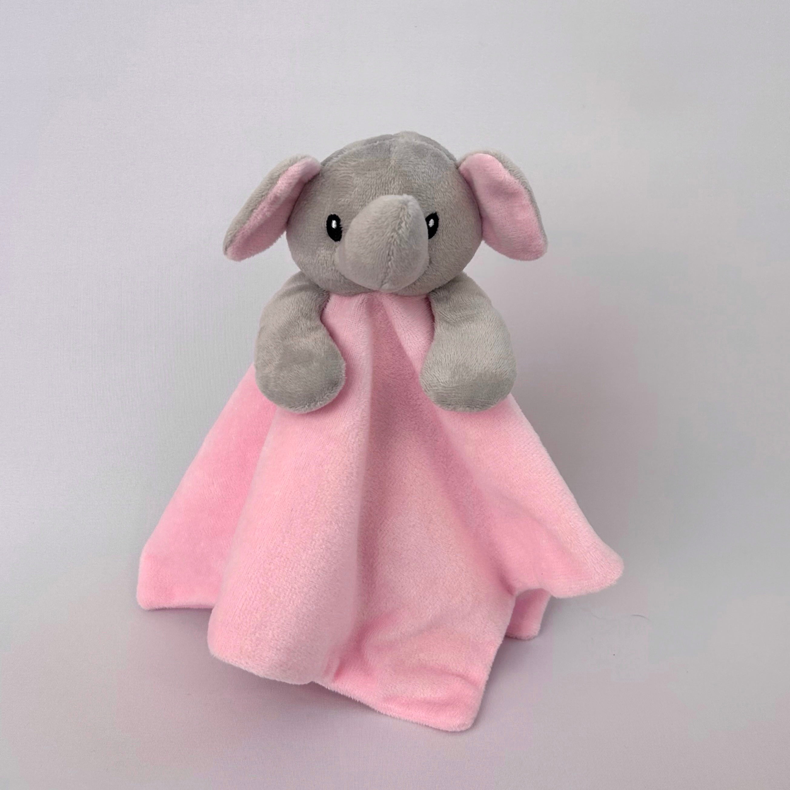 New Baby Girl Gift | NELLY | Elephant Comforter and Essentials Giftset