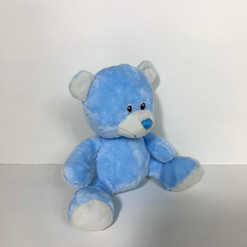 New Baby Boy Gift | BENJI | Blue Bear Baby Gift with Cosy Hat & Booties