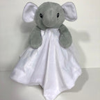 New Baby Girl Gift | SASKIA | Dusky Pink Dressing Gown and Elephant Comforter Giftset