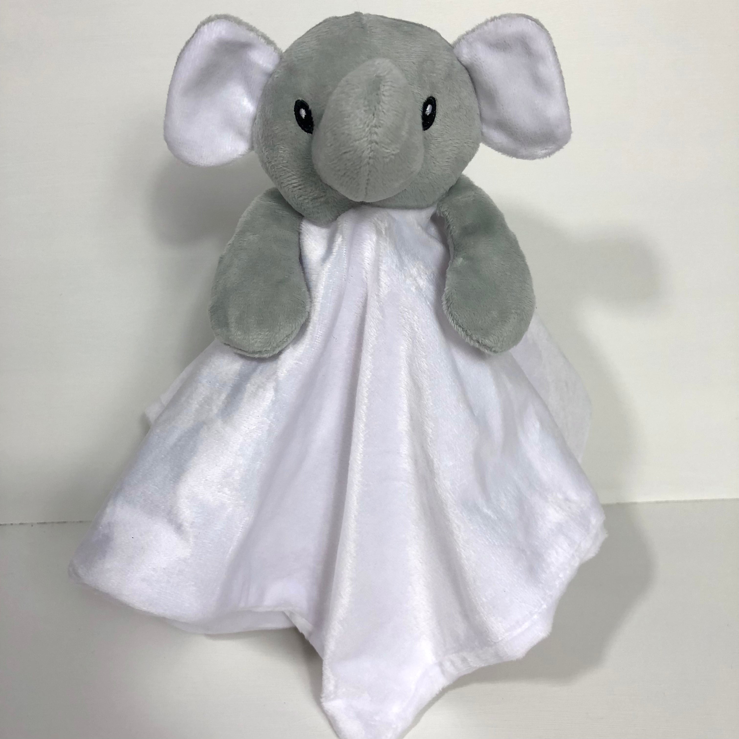 New Baby Girl Gift | SASKIA | Dusky Pink Dressing Gown and Elephant Comforter Giftset
