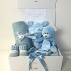New Baby Boy Gift | FREDDY | Blue Cosy Essentials Giftset