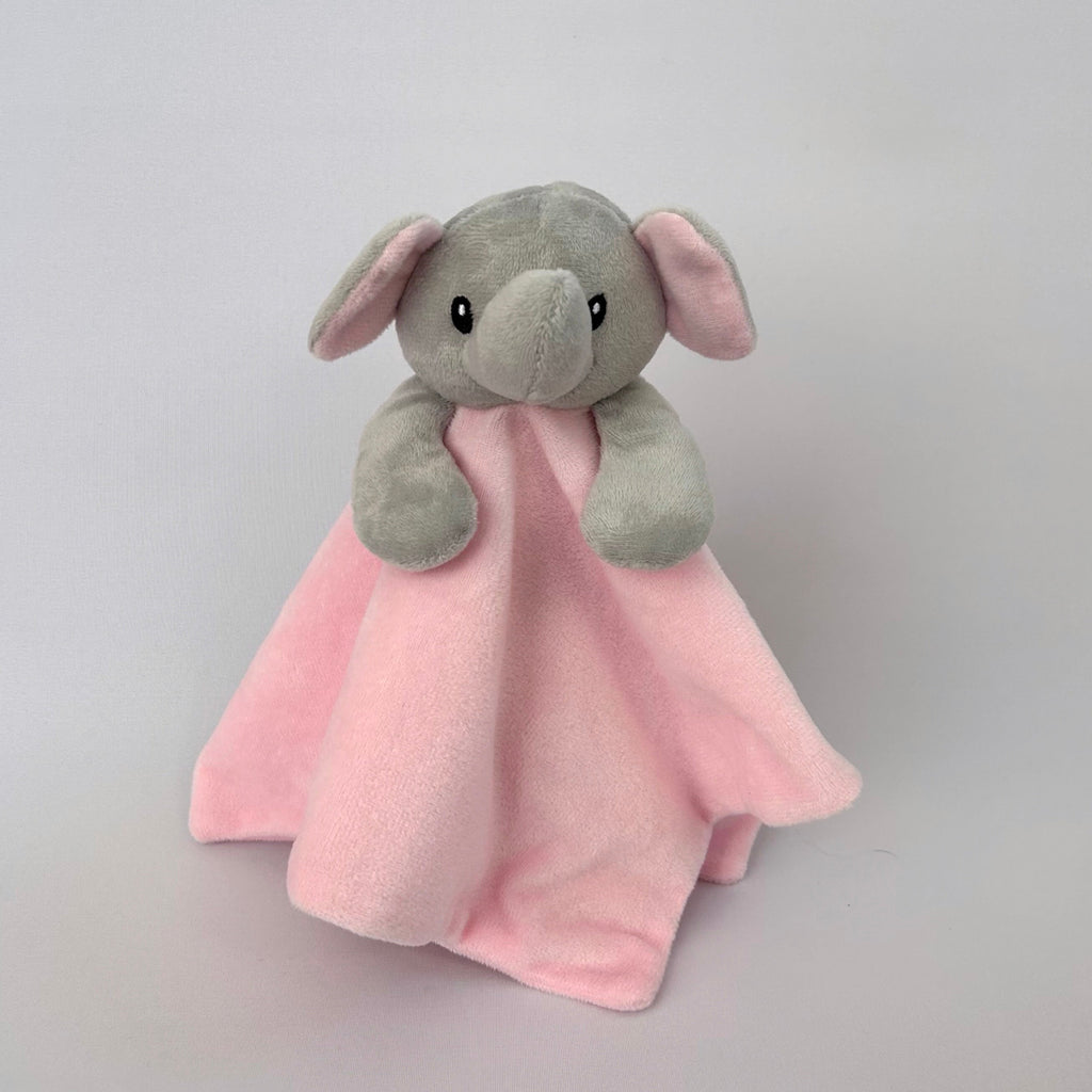 New Baby Girl Gift | NYLA | Pink Dressing Gown and Elephant Comforter Giftset