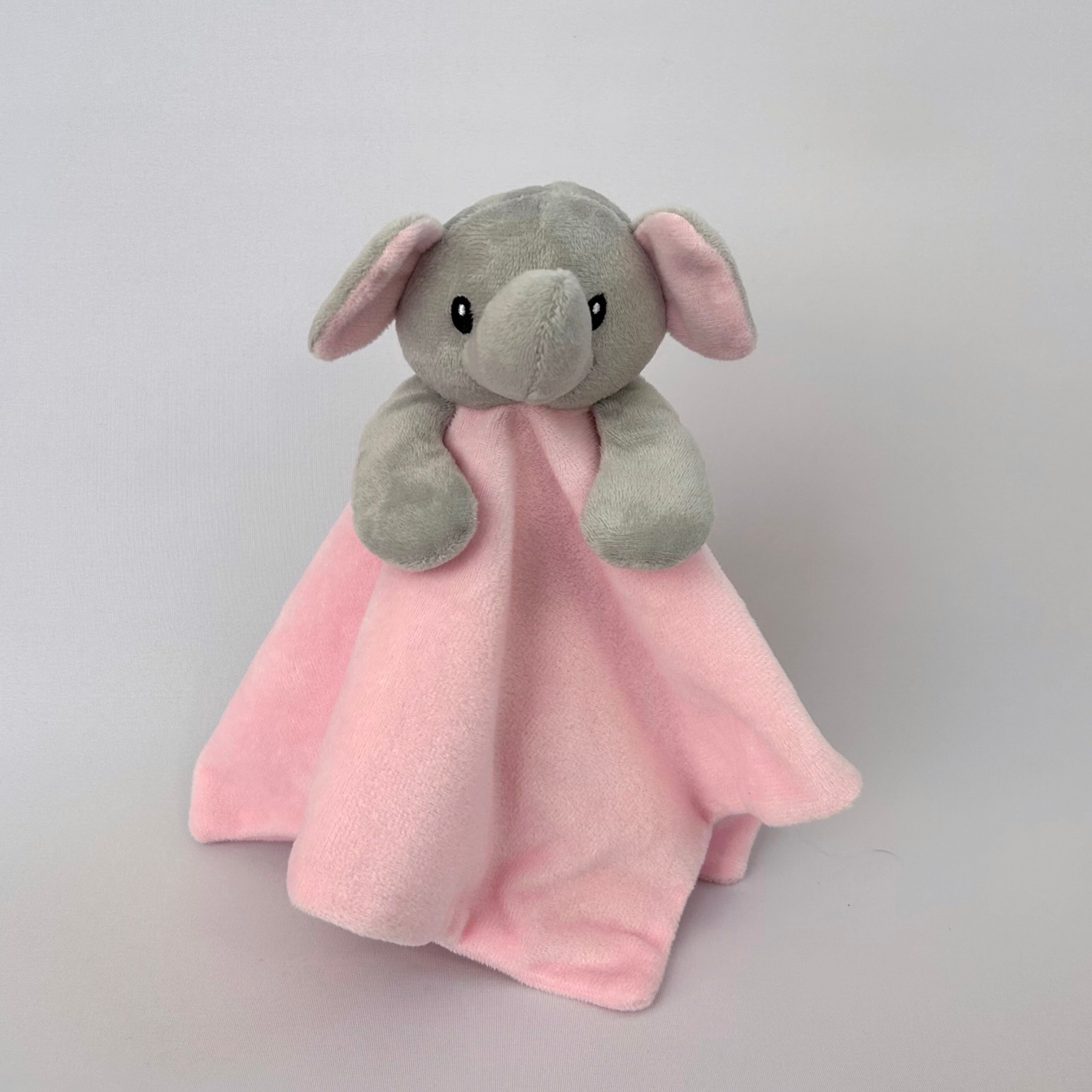 New Baby Girl Gift | NYLA | Pink Dressing Gown and Elephant Comforter Giftset